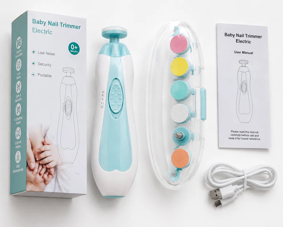 BabySoft™ Rechargeable Gentle Baby Nail Trimmer