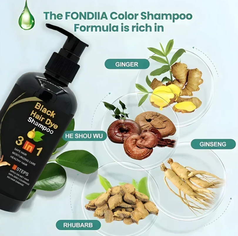 Instant Hair Dye Shampoo for Women & Men ( BUY 1 GET 1 Free )