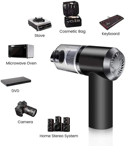 Cordless Air Duster — Rechargeable Blower for Car & Desk