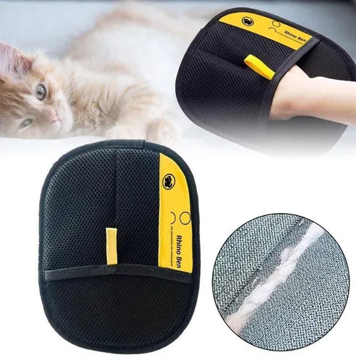 Pet Hair Removal Glove — Grooming & Deshedding Mitt