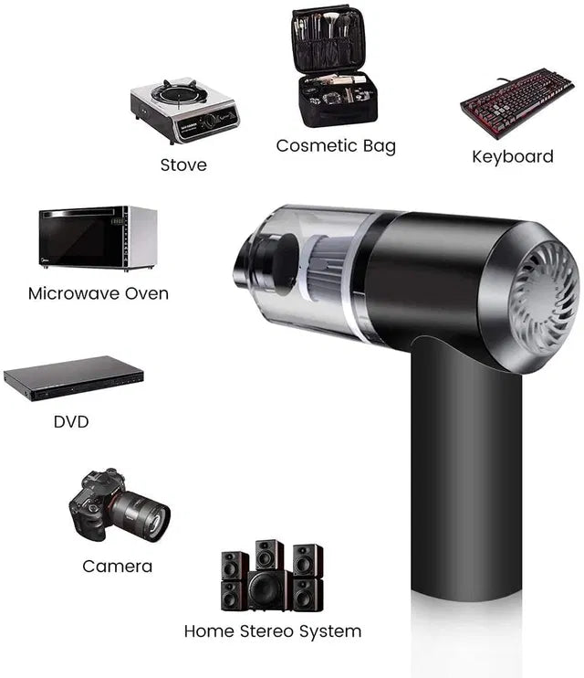 Cordless Air Duster — Rechargeable Blower for Car & Desk