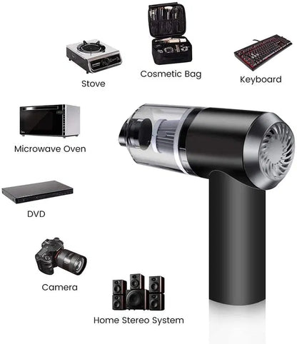 Cordless Air Duster — Rechargeable Blower for Car & Desk