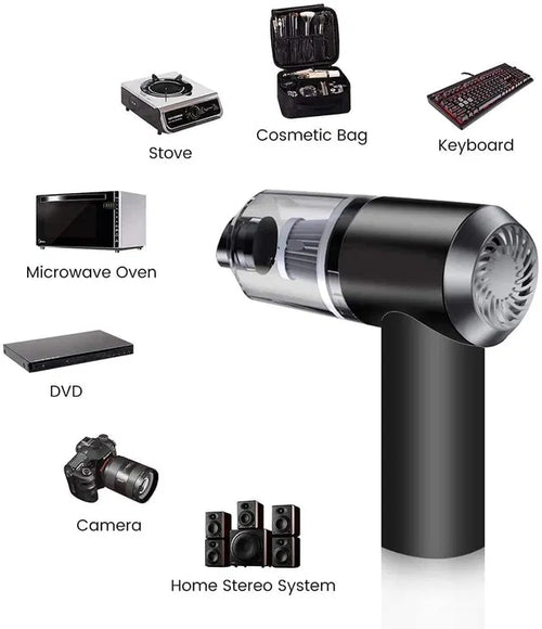 Cordless Air Duster — Rechargeable Blower for Car & Desk